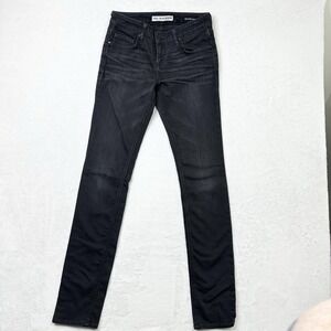 Kasil + Taylor Jacobson Jeans Womens 27 Black Denim Benatar Skinny‎ David Lim